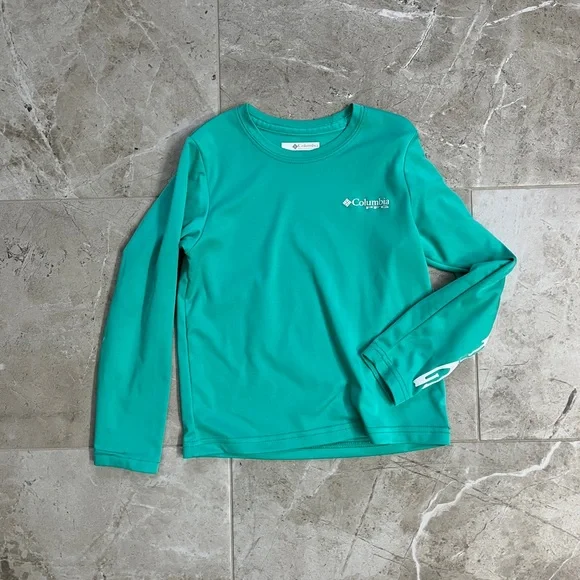 Columbia Kids' Long Sleeve Shirt Set - Blue, Orange, Teal, Gray - Picture 2 of 4